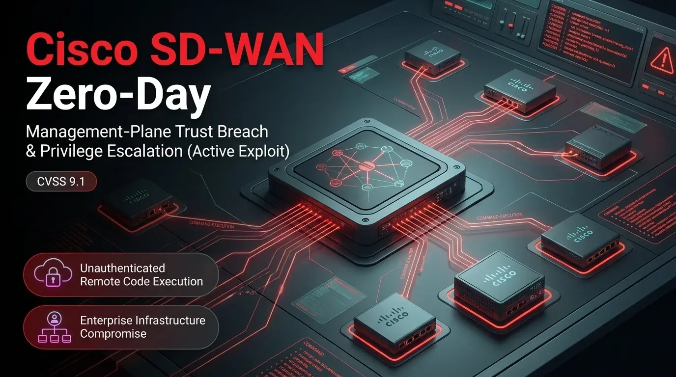 Cisco SD-WAN zero-day turns earlier auth bypass flaws into root access risk