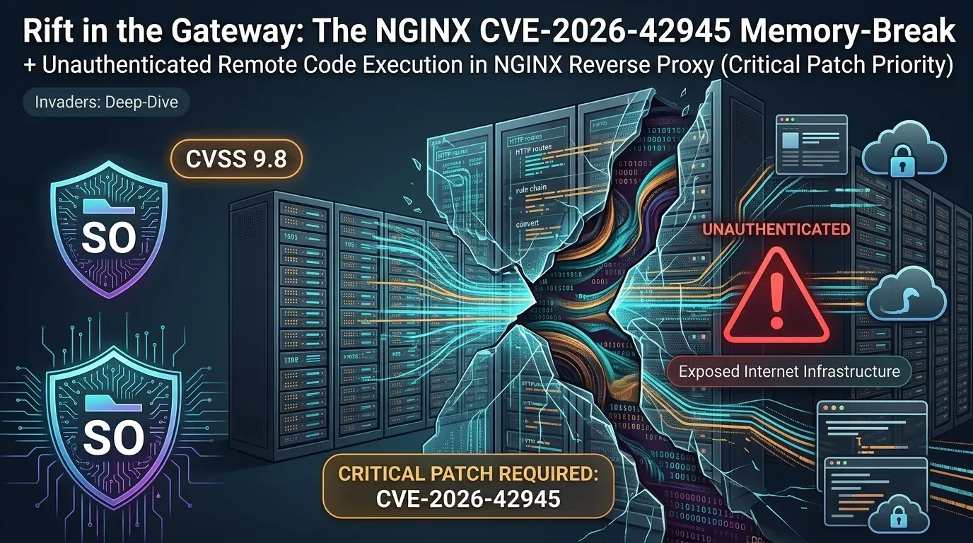 CVE-2026-42945 makes NGINX rewrite chains a live patch priority