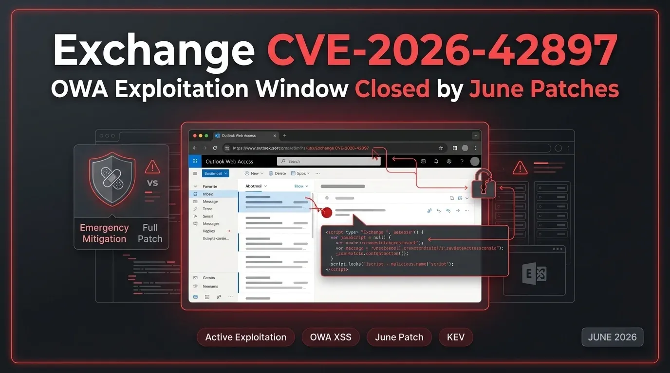 Exchange CVE-2026-42897 patches land after active OWA exploitation