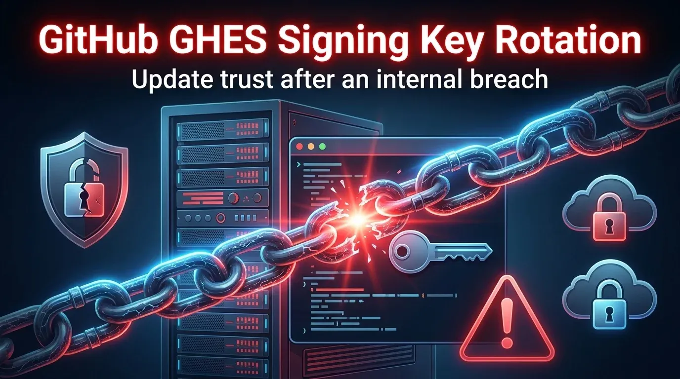 GitHub GHES Signing Key Rotation Puts Admins on the Clock