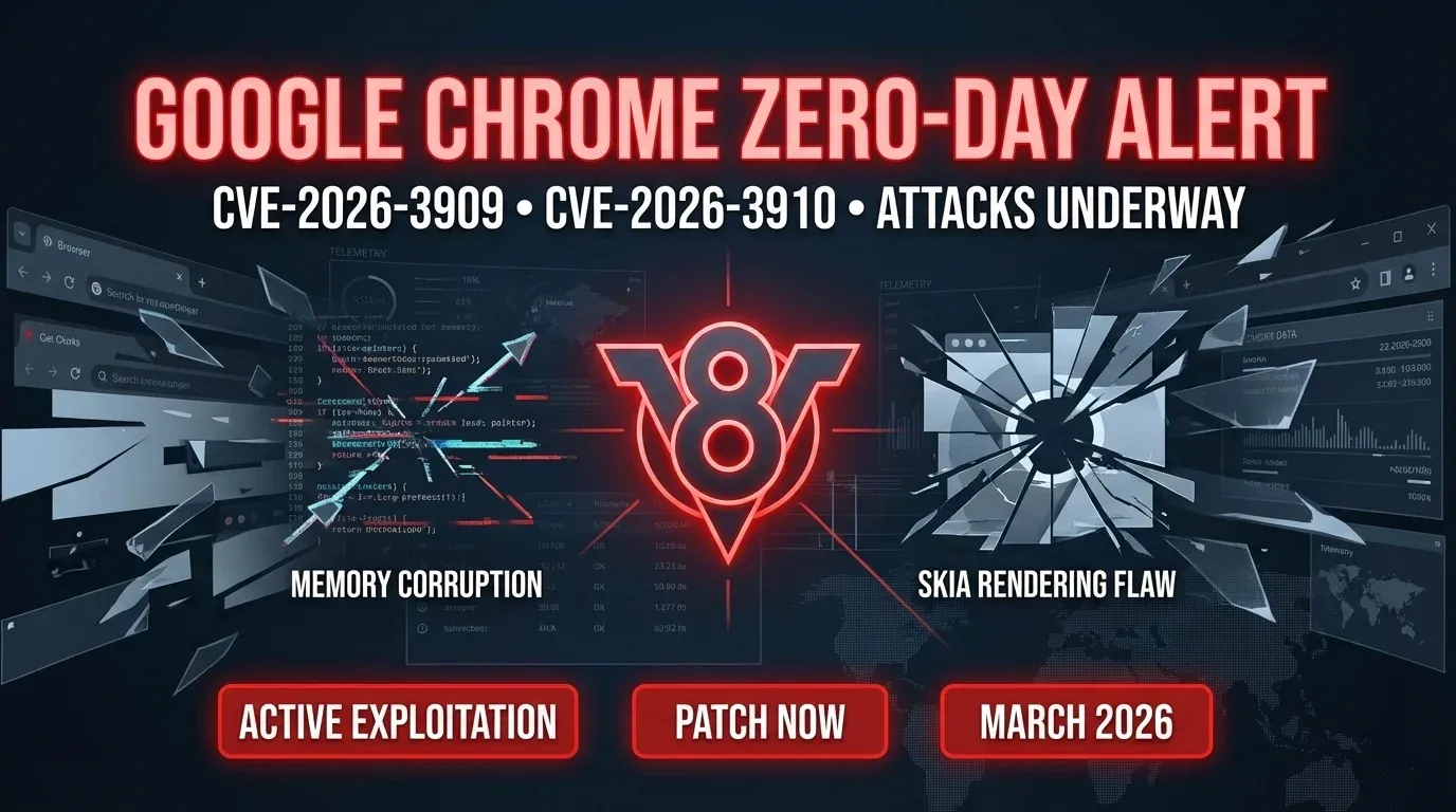 Google Warns Chrome Users to Update Now as Two Zero-Days Are Exploited