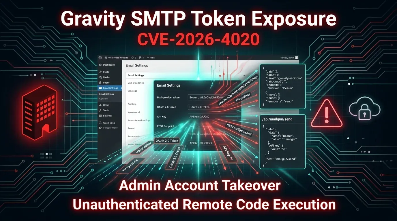 Gravity SMTP bug turns WordPress email settings into an attacker map