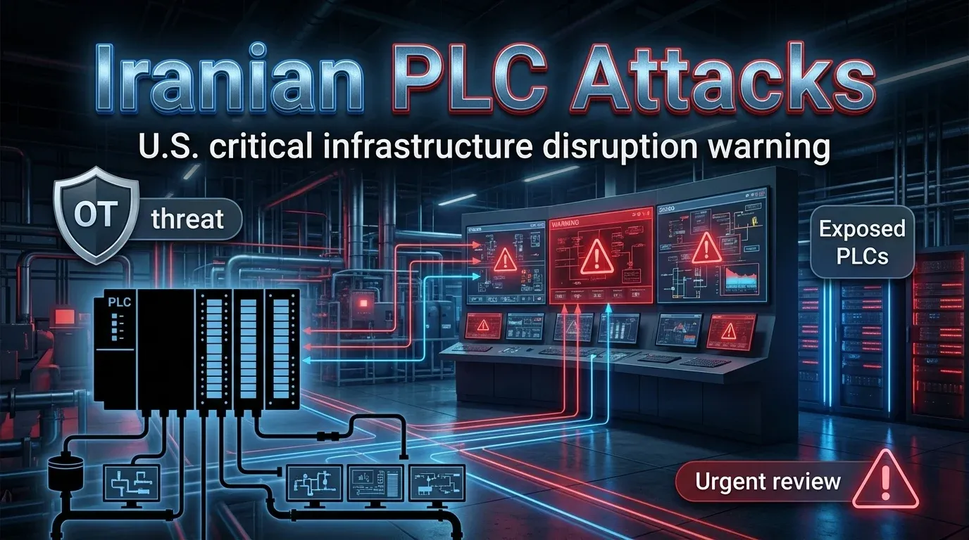 Iranian PLC Attacks Disrupt U.S. Critical Infrastructure