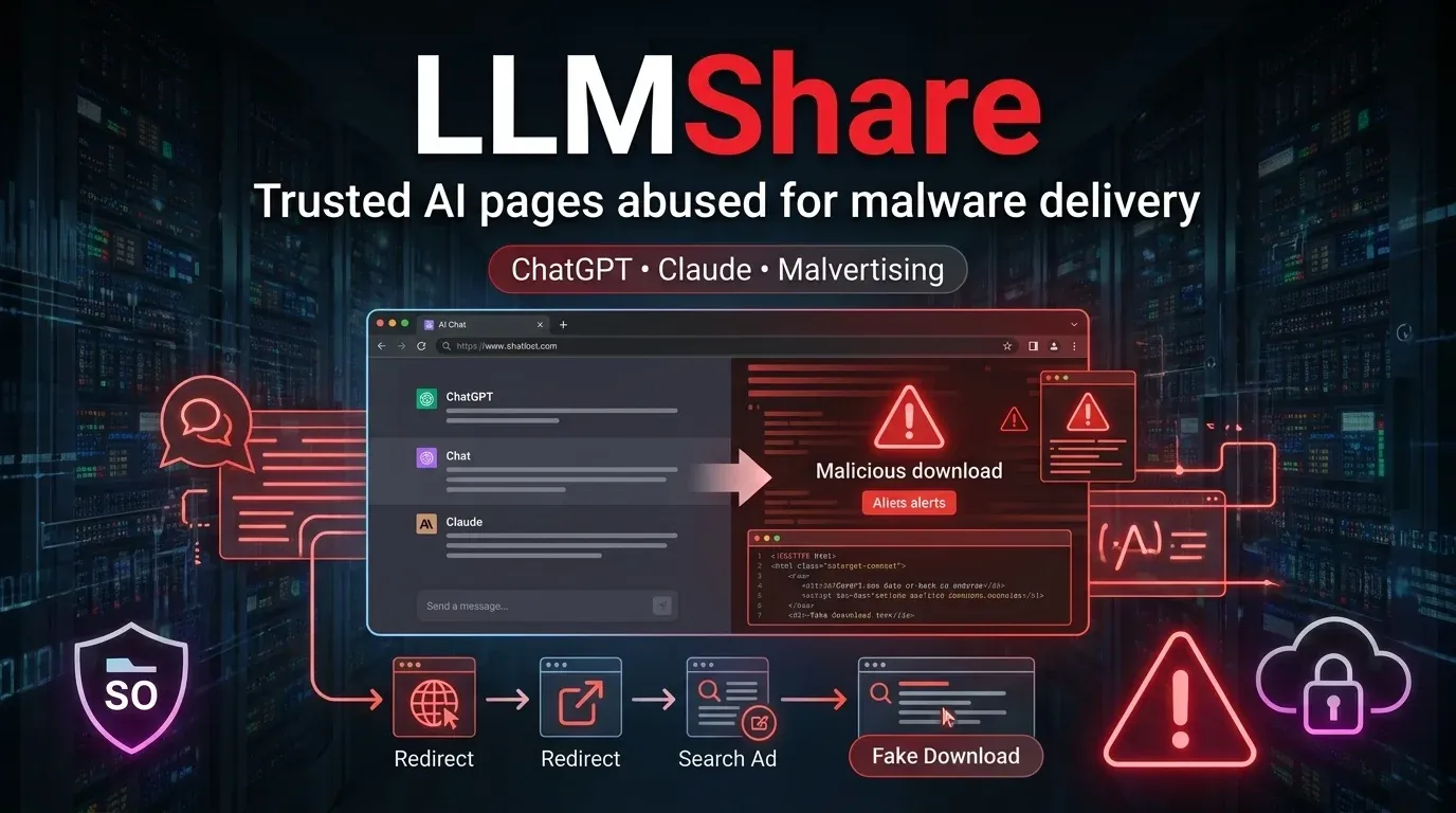 LLMShare Turns Trusted AI Domains Into Malware Delivery Infrastructure