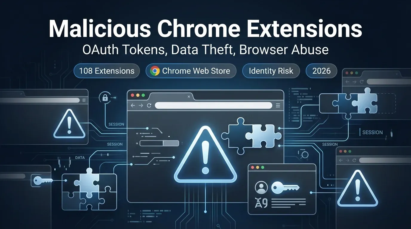 Malicious Chrome extensions turn OAuth tokens into enterprise risk