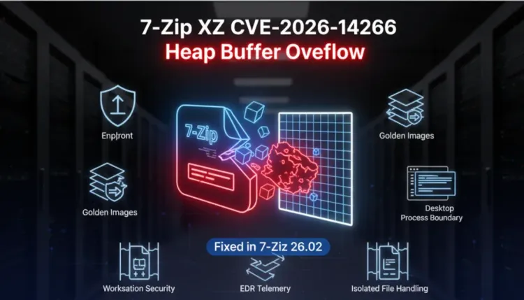 7-Zip CVE-2026-14266 turns archive handling into an endpoint patch priority