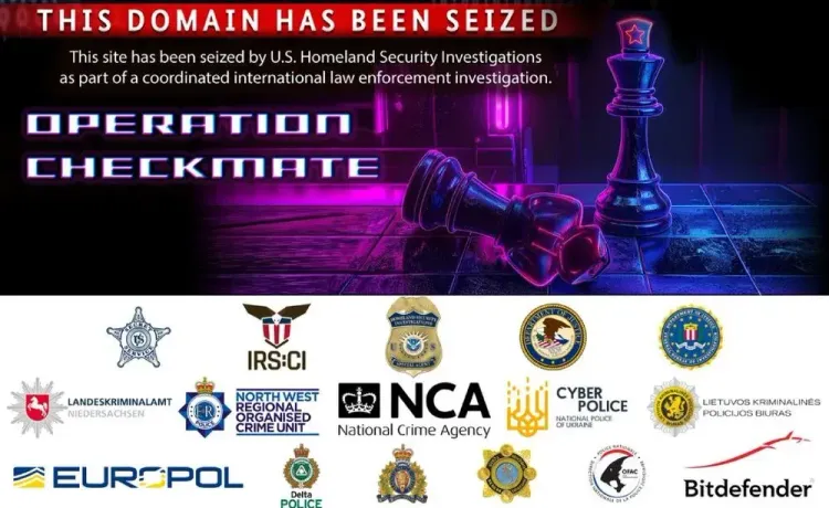 Operation Checkmate: BlackSuit Extortion Sites Seized