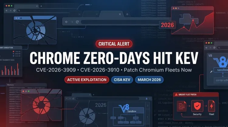 Chrome Zero-Days CVE-2026-3909 and CVE-2026-3910 Hit KEV