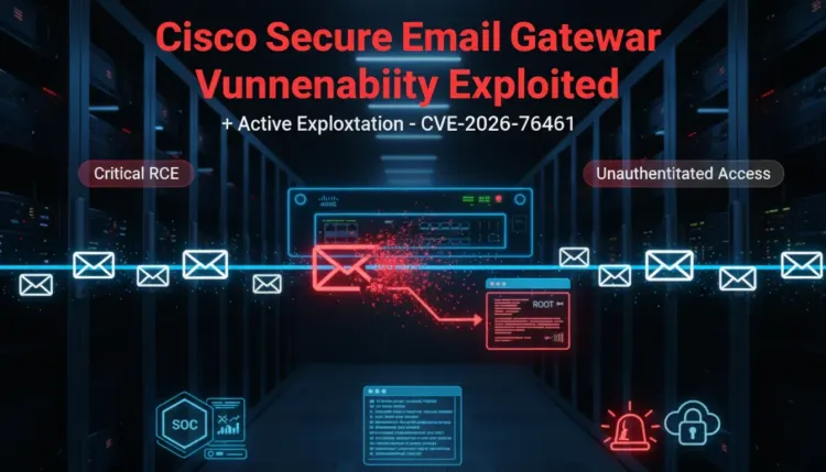 Cisco Secure Email Gateway zero-day gives attackers root command execution