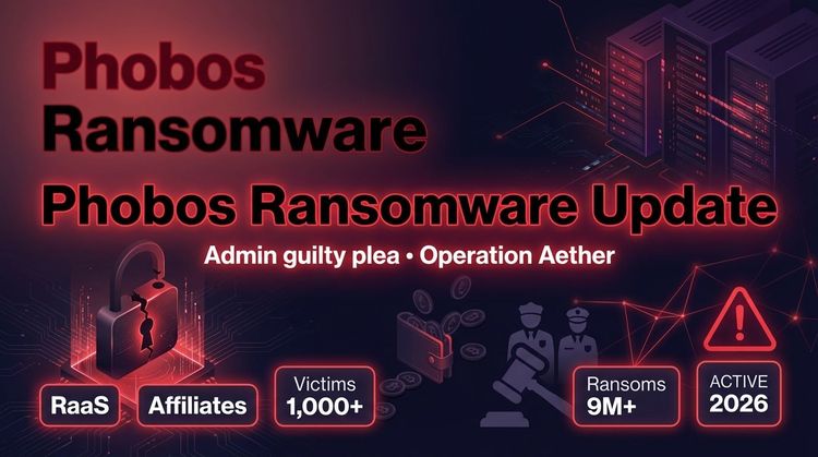 Phobos ransomware admin pleads guilty as Aether continues