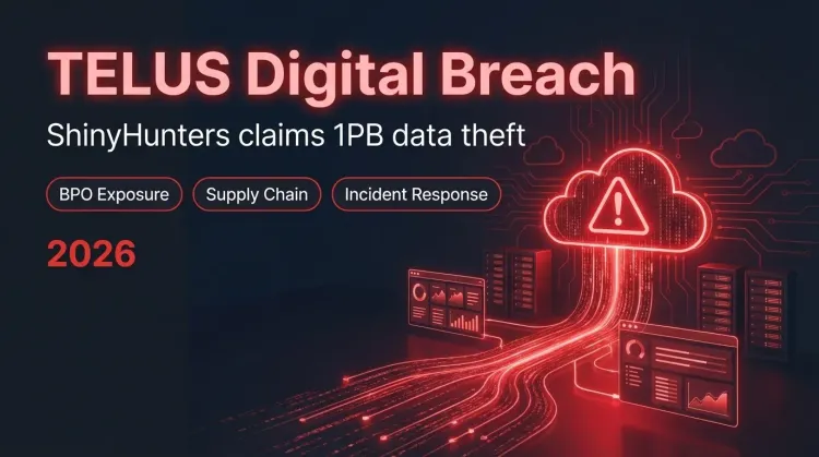 TELUS Digital breach: ShinyHunters claims 1PB data theft