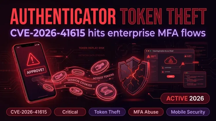 CVE-2026-41615: Microsoft Authenticator Token Theft Risk