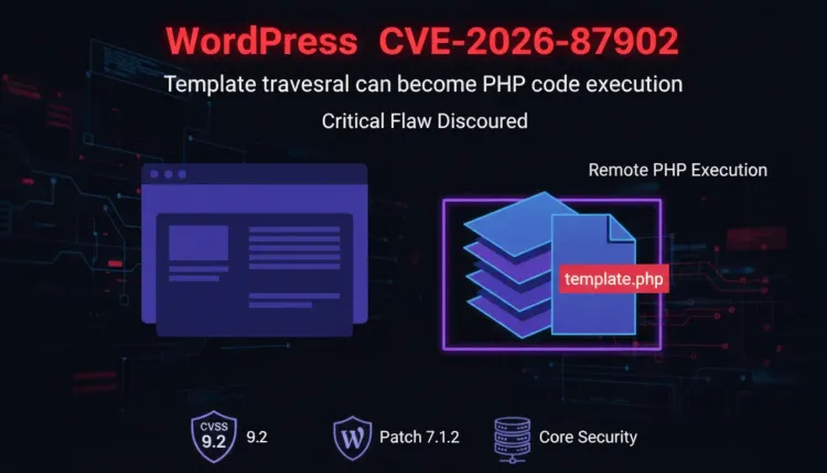 CVE-2026-87902: WordPress Template RCE Risk