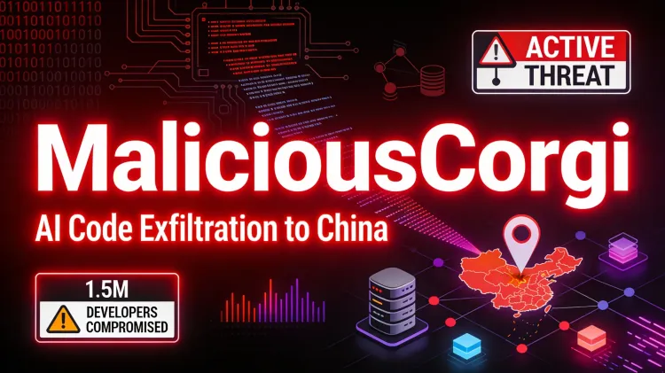 MaliciousCorgi: VSCode Supply Chain Attack on 1.5M Devs | 2026