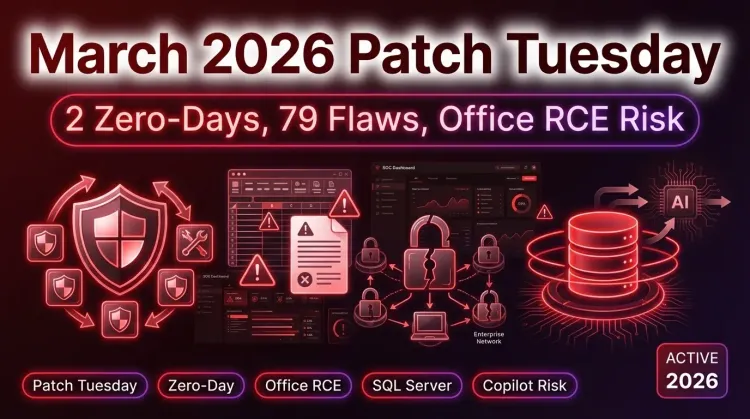 Microsoft March 2026 Patch Tuesday Fixes Two Publicly Disclosed Zero-Days and 79 Vulnerabilities