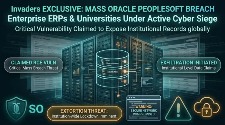 Oracle PeopleSoft alert follows breach claims at 100+ organizations