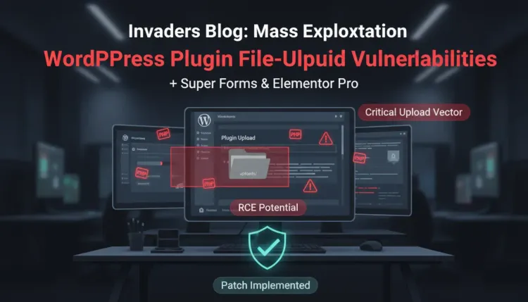 WordPress Site Owners Face Mass Exploitation of Super Forms and Elementor Pro Upload Flaws