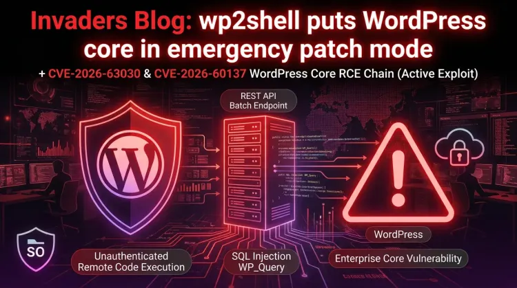 wp2shell puts WordPress core in emergency patch mode