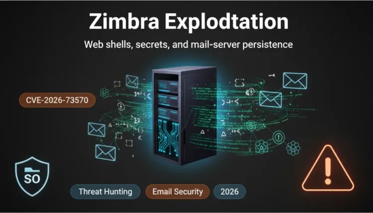 Zimbra Exploitation Turns Mail Servers Into Credential Staging Points