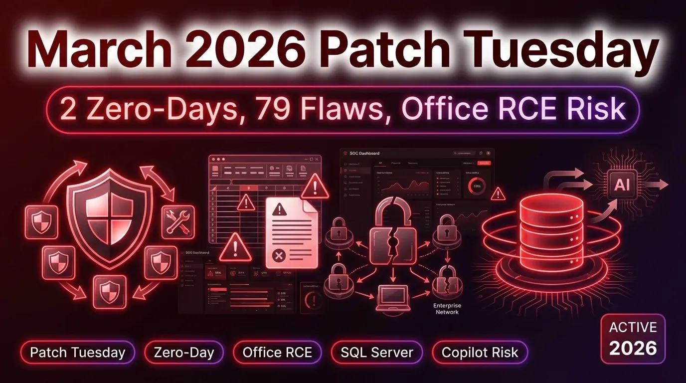 Microsoft March 2026 Patch Tuesday Fixes Two Publicly Disclosed Zero-Days and 79 Vulnerabilities