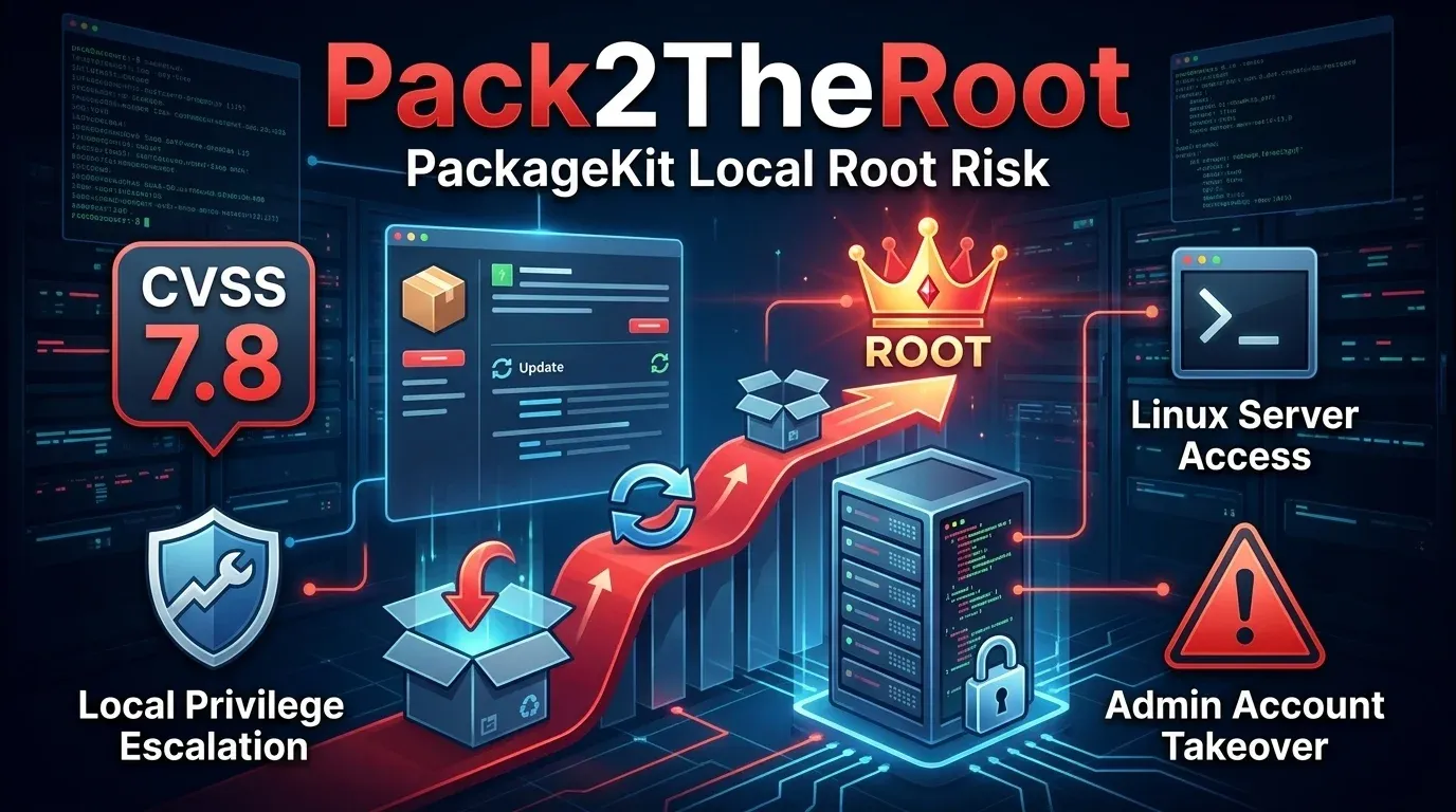 Pack2TheRoot flaw puts Linux systems with PackageKit on a local root path