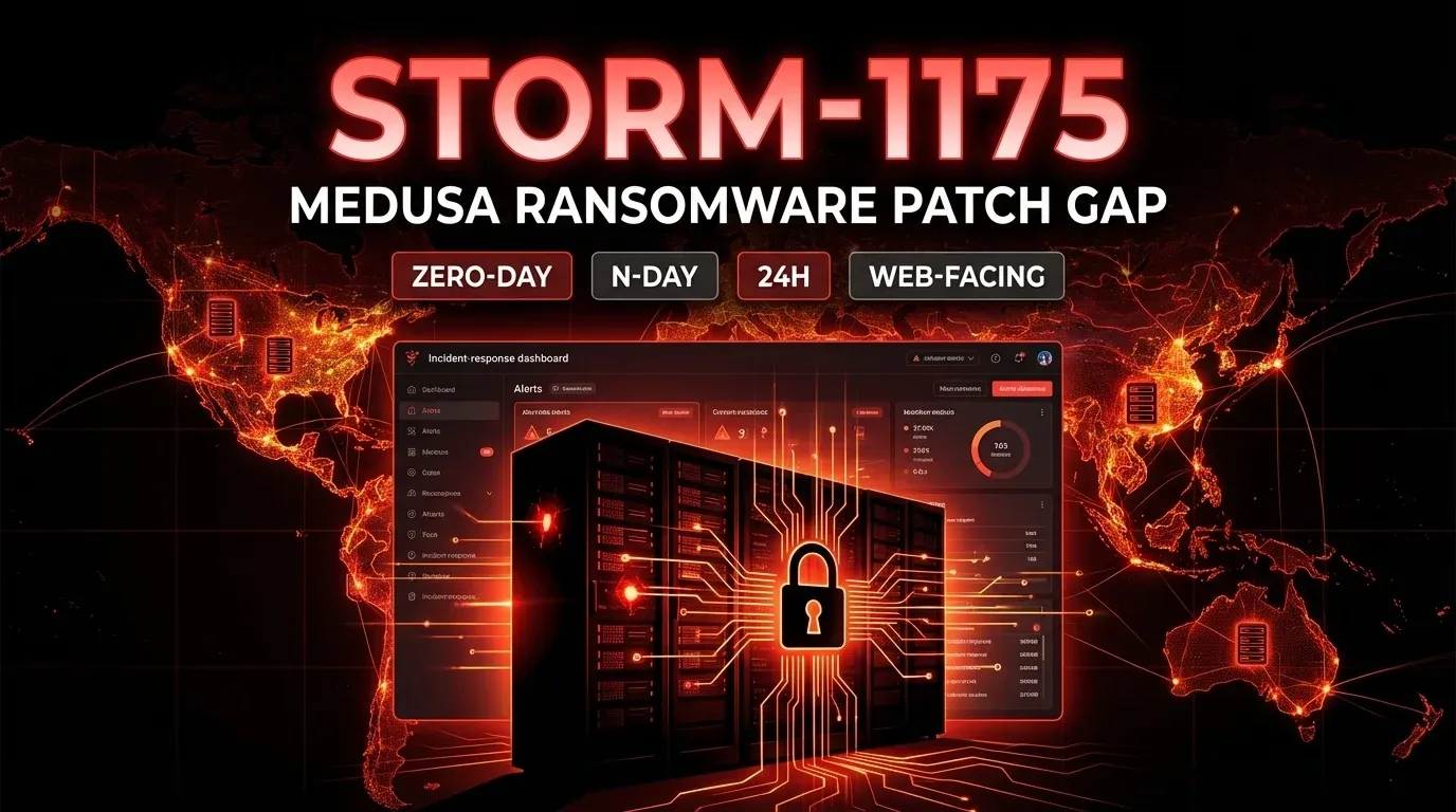 Storm-1175 turns patch gaps into rapid Medusa ransomware intrusions