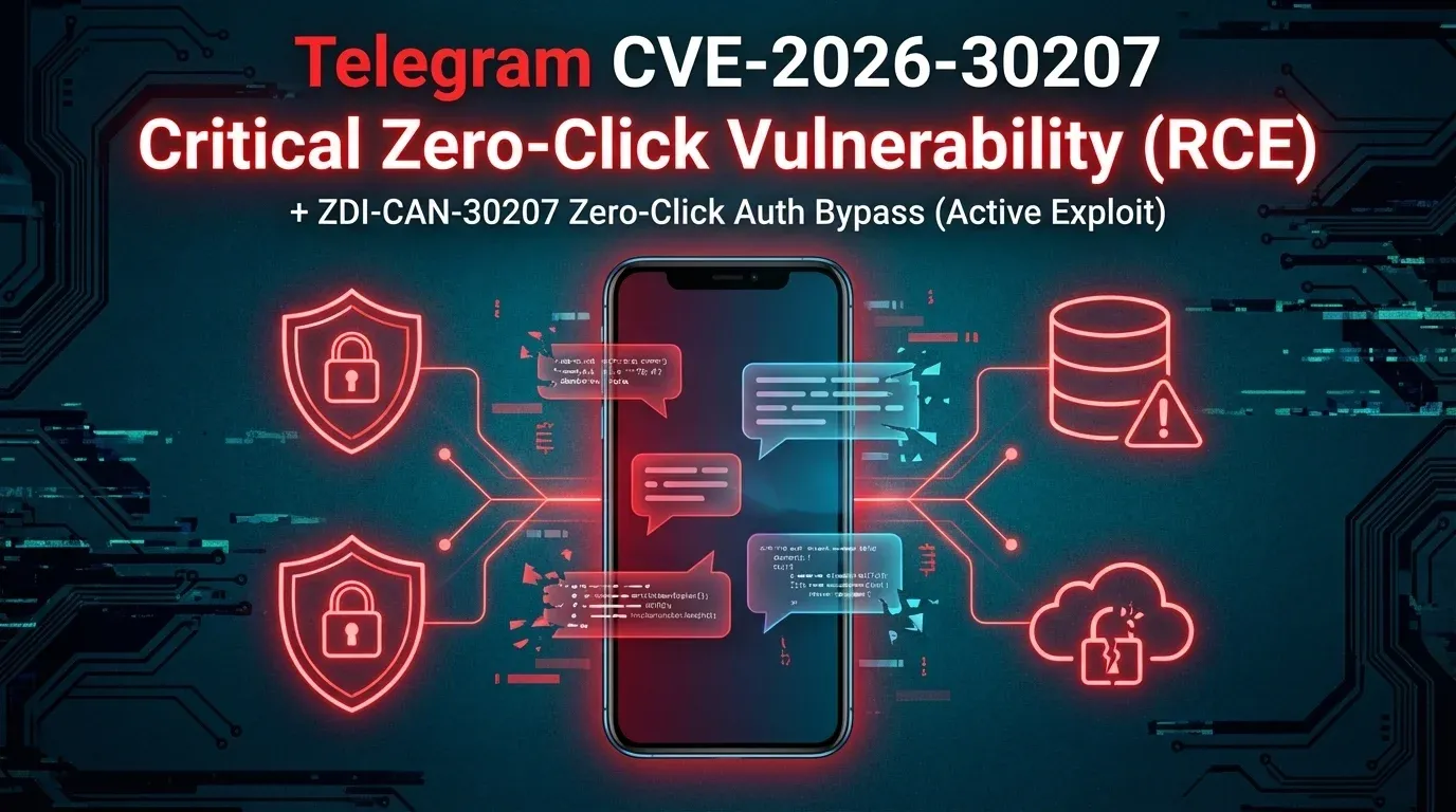 Telegram zero-click flaw ZDI-CAN-30207 raises 9.8 risk